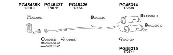 VENEPORTE 450033 Exhaust System